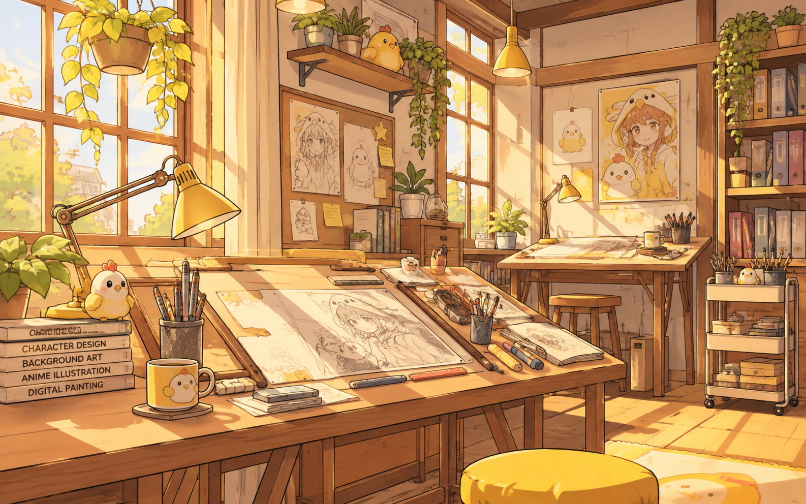 Sunlit Creative Studio: Morning Atelier